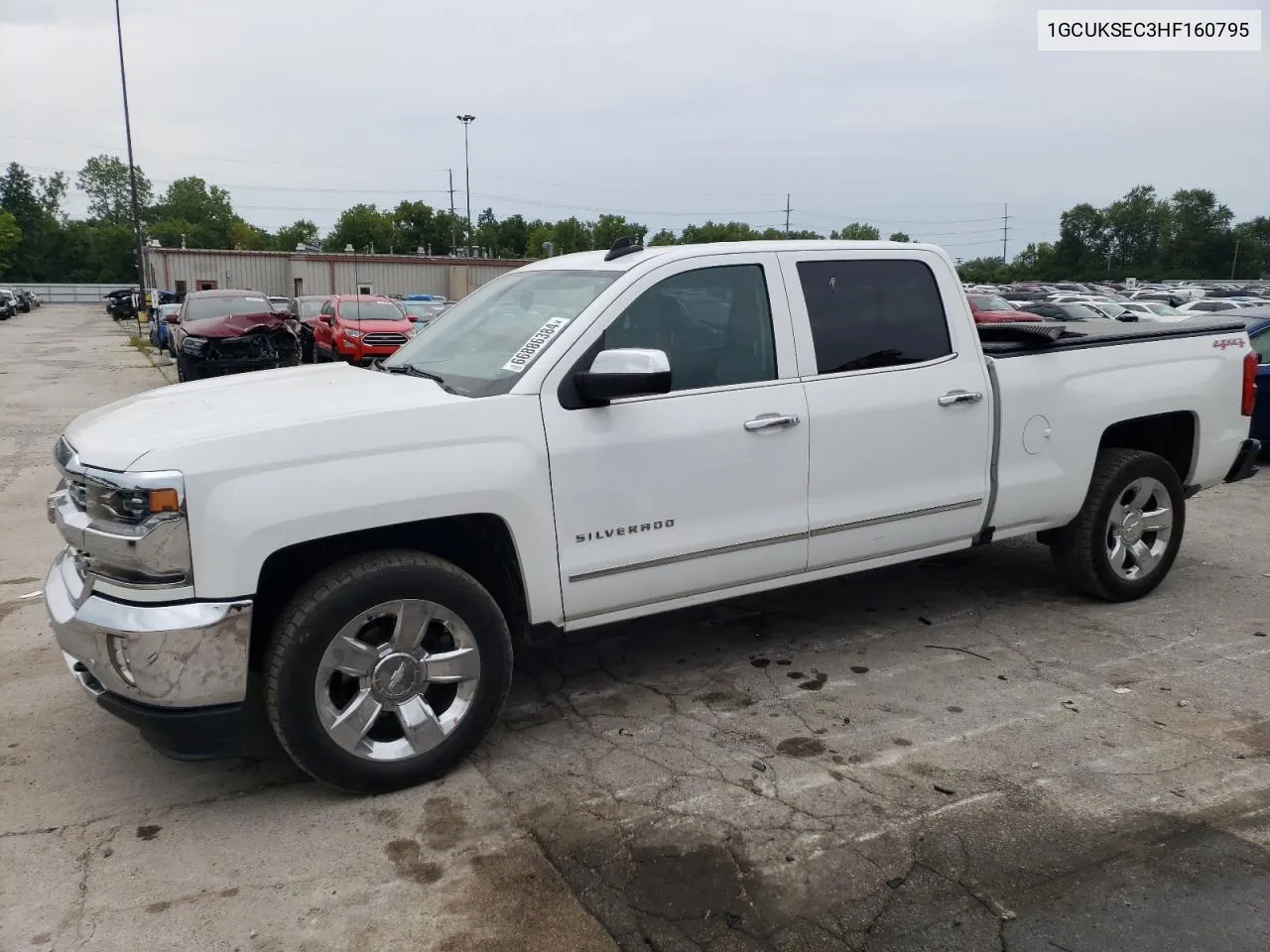 2017 Chevrolet Silverado K1500 Ltz VIN: 1GCUKSEC3HF160795 Lot: 66886384