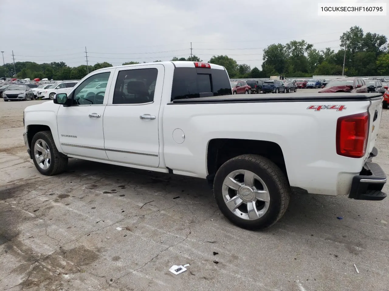 2017 Chevrolet Silverado K1500 Ltz VIN: 1GCUKSEC3HF160795 Lot: 66886384