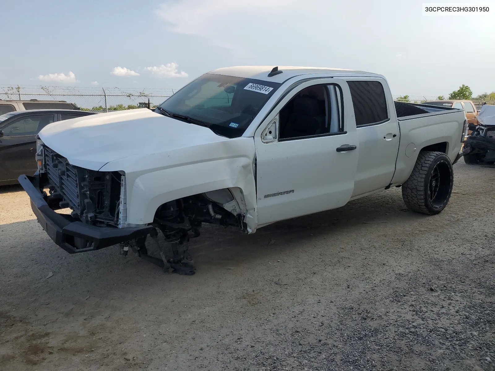 2017 Chevrolet Silverado C1500 Lt VIN: 3GCPCREC3HG301950 Lot: 66969814