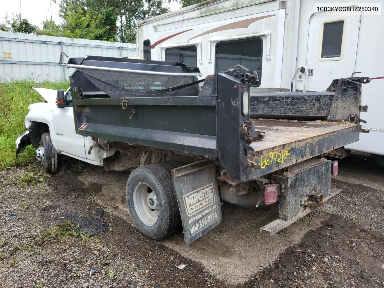 2017 Chevrolet Silverado K3500 VIN: 1GB3KYCG8HZ250340 Lot: 66972104