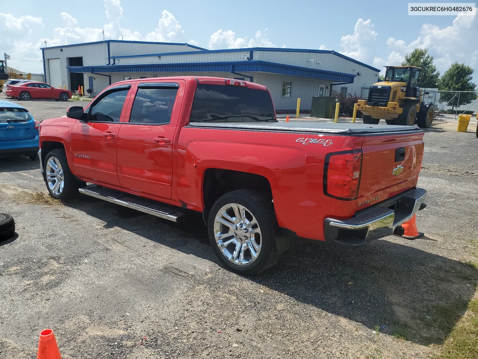 2017 Chevrolet Silverado K1500 Lt VIN: 3GCUKREC6HG482676 Lot: 67022854