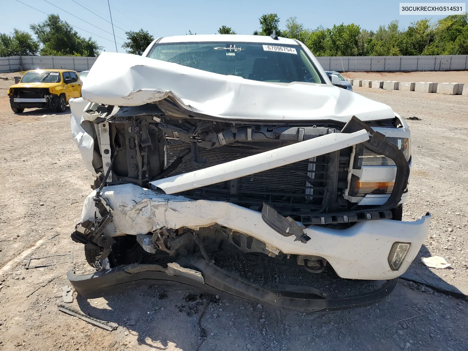 3GCUKRECXHG514531 2017 Chevrolet Silverado K1500 Lt