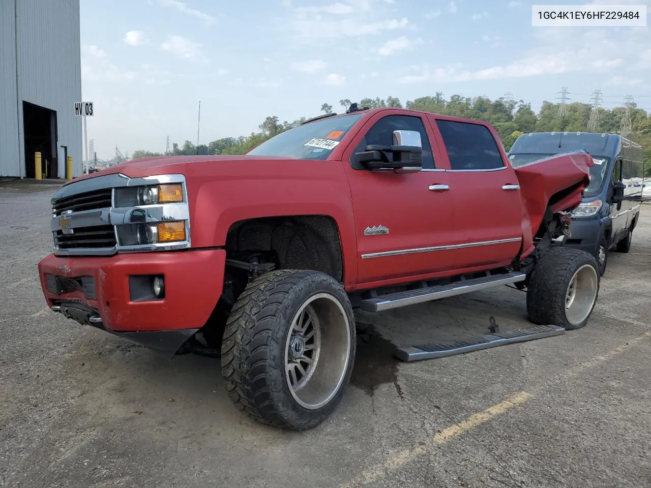 1GC4K1EY6HF229484 2017 Chevrolet Silverado K3500 High Country