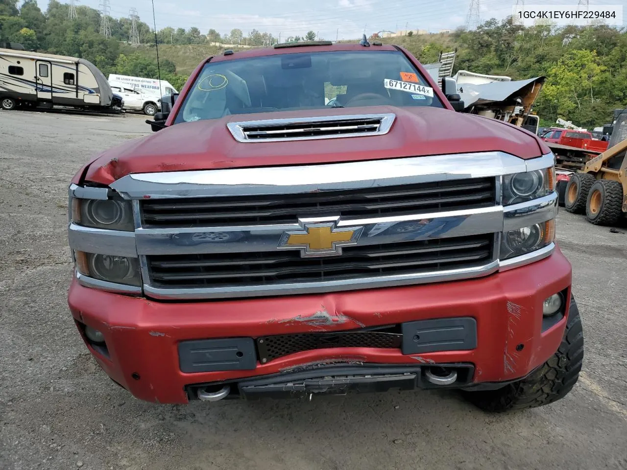 1GC4K1EY6HF229484 2017 Chevrolet Silverado K3500 High Country