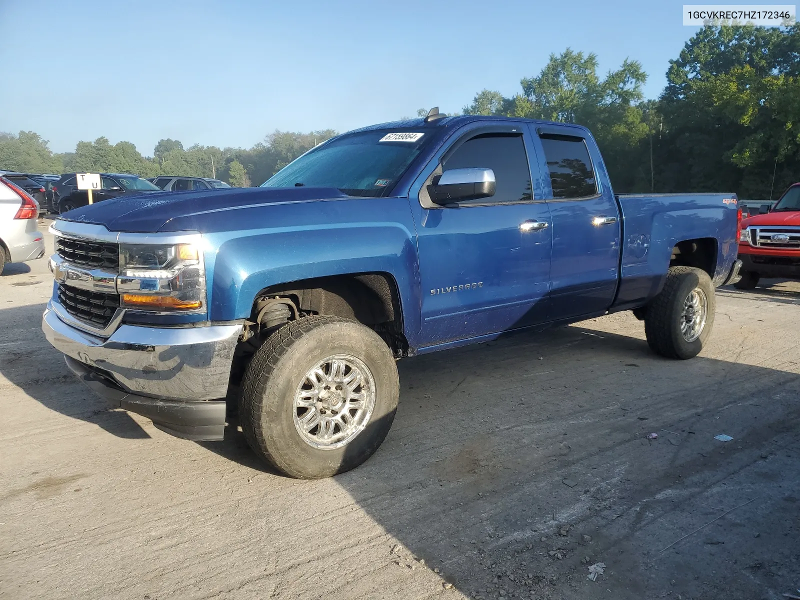 2017 Chevrolet Silverado K1500 Lt VIN: 1GCVKREC7HZ172346 Lot: 67159864