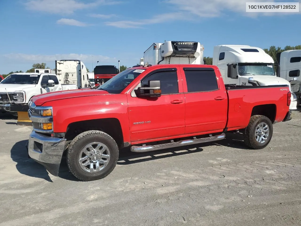 2017 Chevrolet Silverado K2500 Heavy Duty Lt VIN: 1GC1KVEG7HF128522 Lot: 67185654