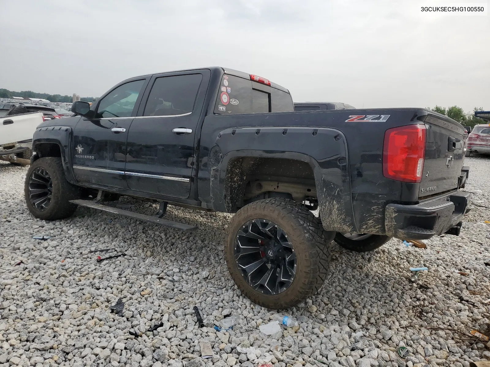 3GCUKSEC5HG100550 2017 Chevrolet Silverado K1500 Ltz