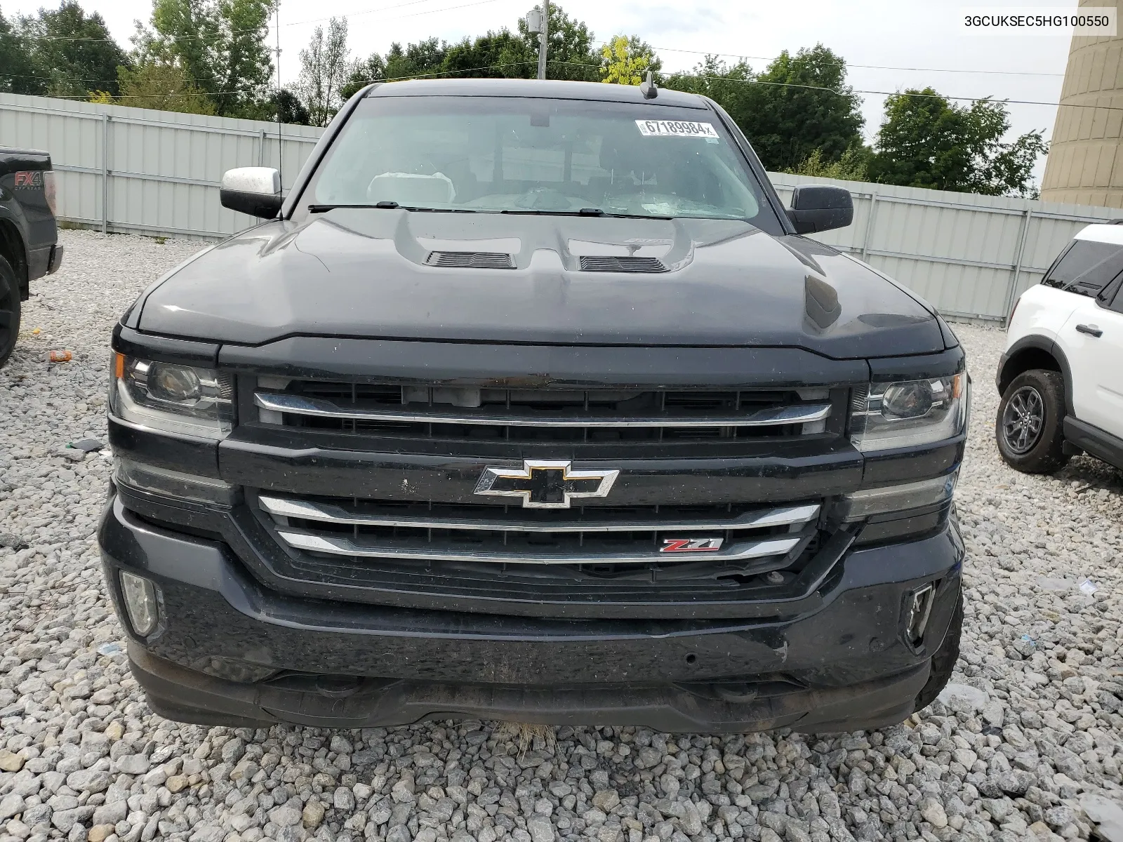 3GCUKSEC5HG100550 2017 Chevrolet Silverado K1500 Ltz