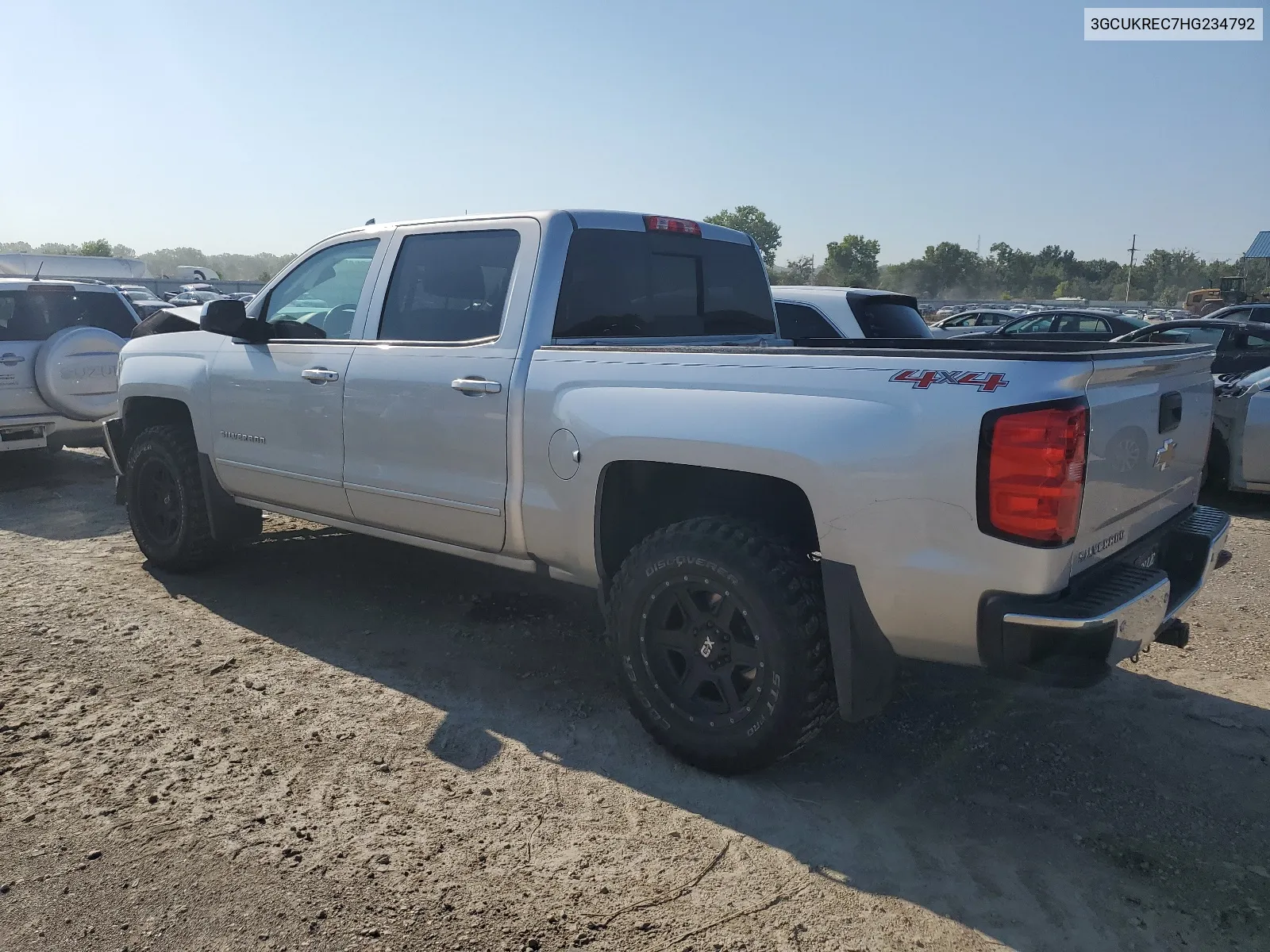 3GCUKREC7HG234792 2017 Chevrolet Silverado K1500 Lt