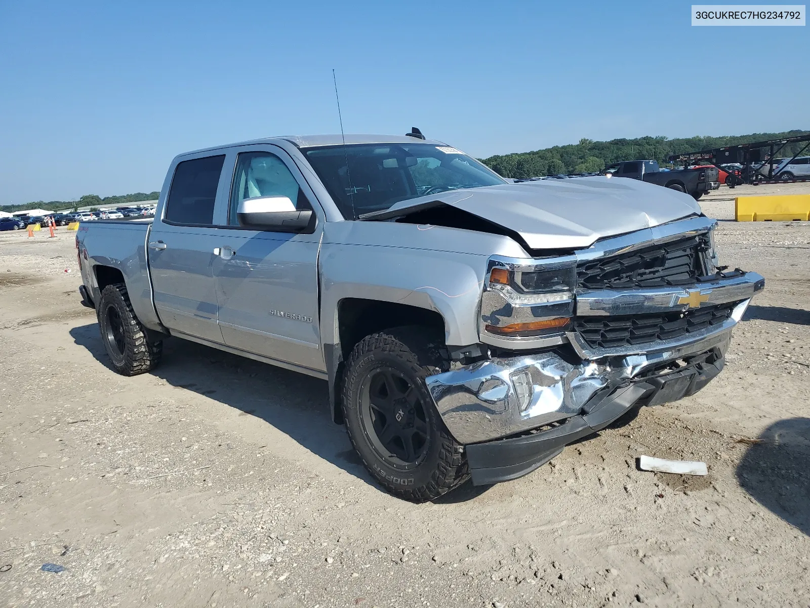 2017 Chevrolet Silverado K1500 Lt VIN: 3GCUKREC7HG234792 Lot: 67350594