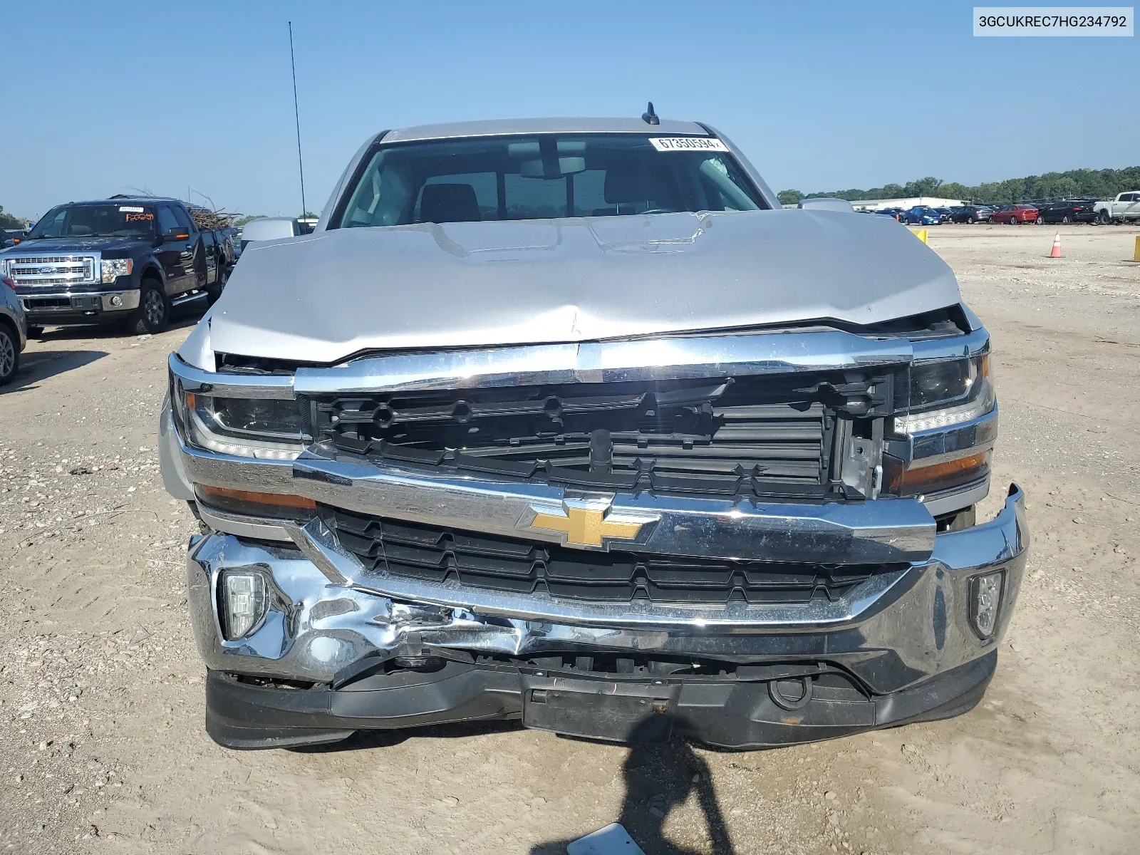 3GCUKREC7HG234792 2017 Chevrolet Silverado K1500 Lt