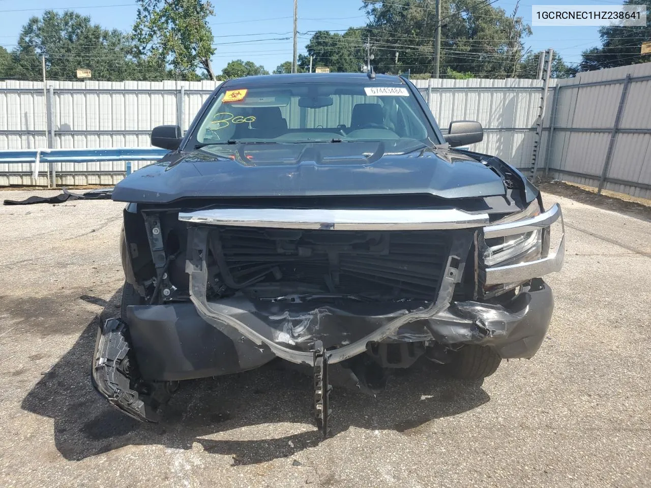 2017 Chevrolet Silverado C1500 VIN: 1GCRCNEC1HZ238641 Lot: 67443484