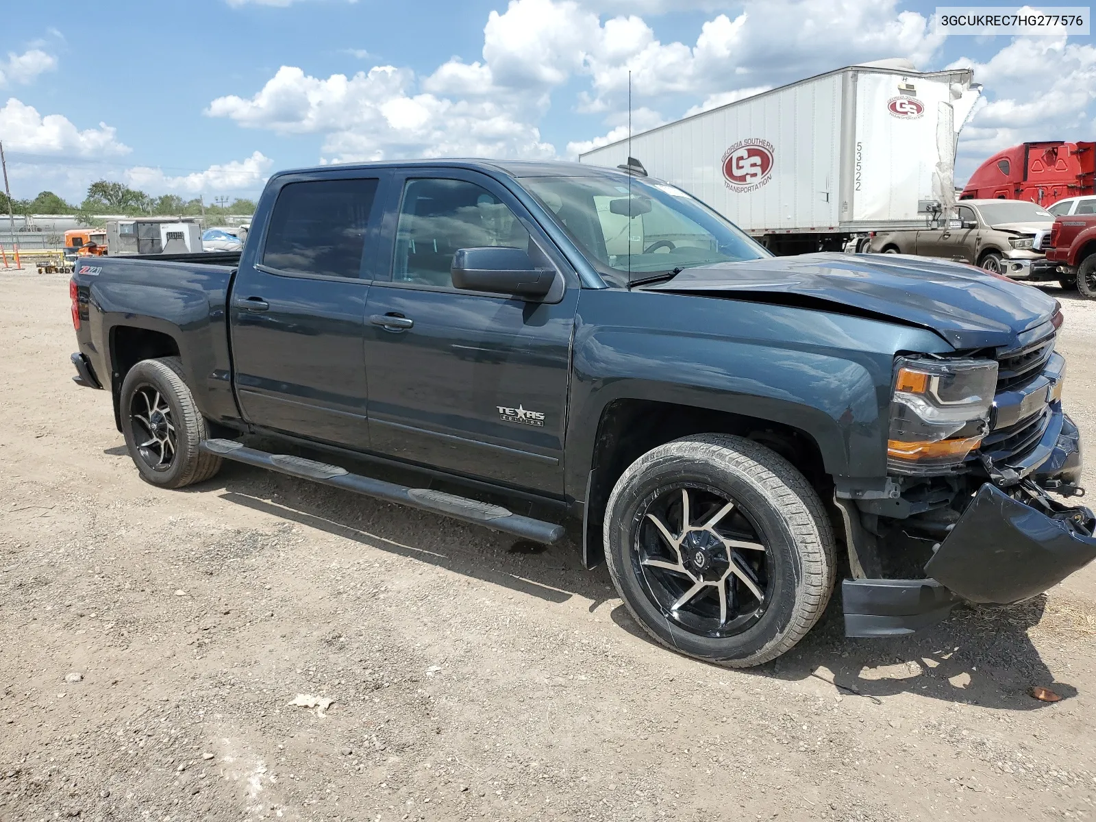 2017 Chevrolet Silverado K1500 Lt VIN: 3GCUKREC7HG277576 Lot: 67539334