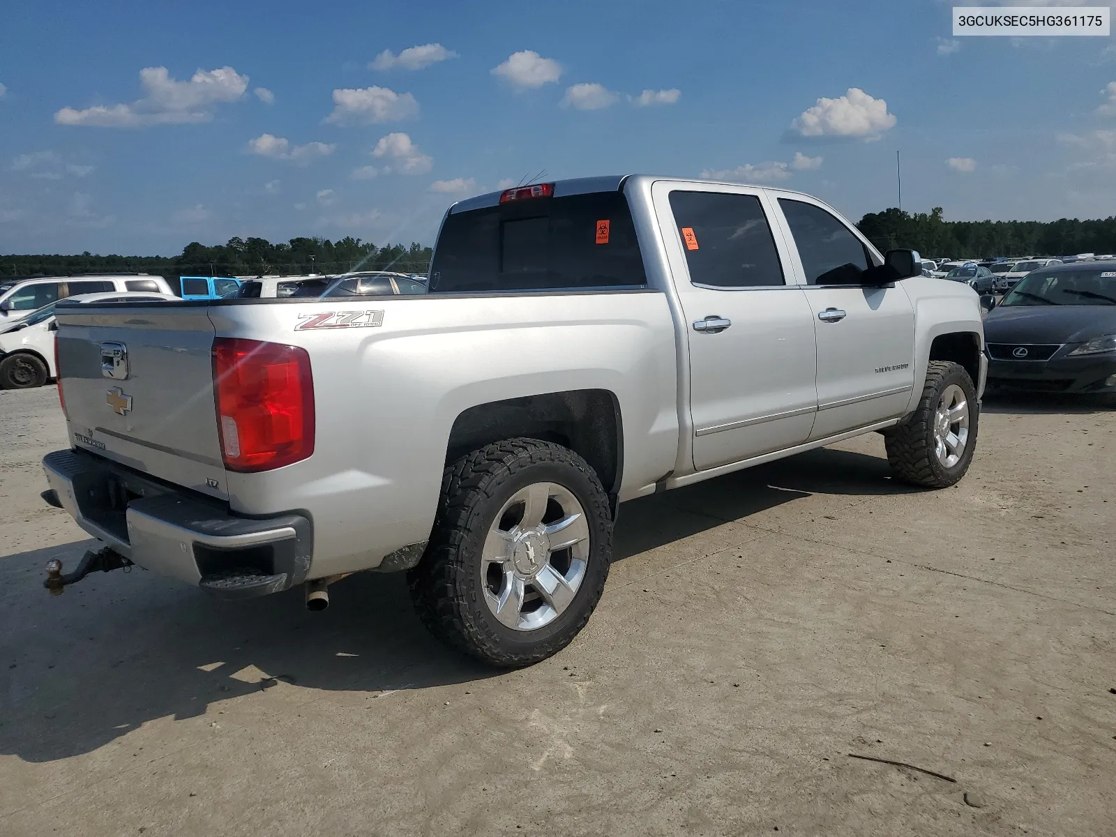 2017 Chevrolet Silverado K1500 Ltz VIN: 3GCUKSEC5HG361175 Lot: 67556974