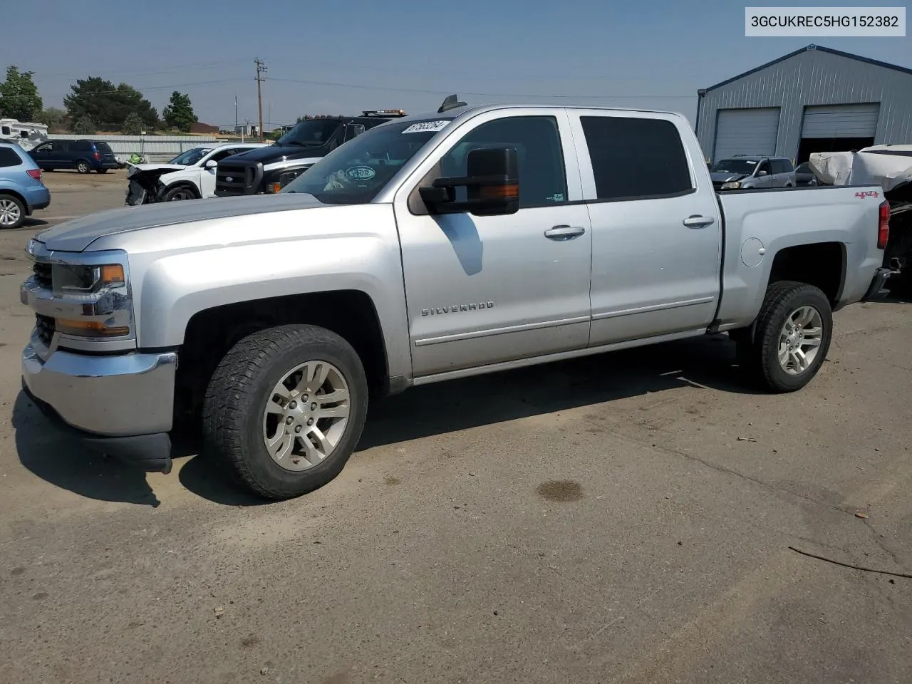 2017 Chevrolet Silverado K1500 Lt VIN: 3GCUKREC5HG152382 Lot: 67563264