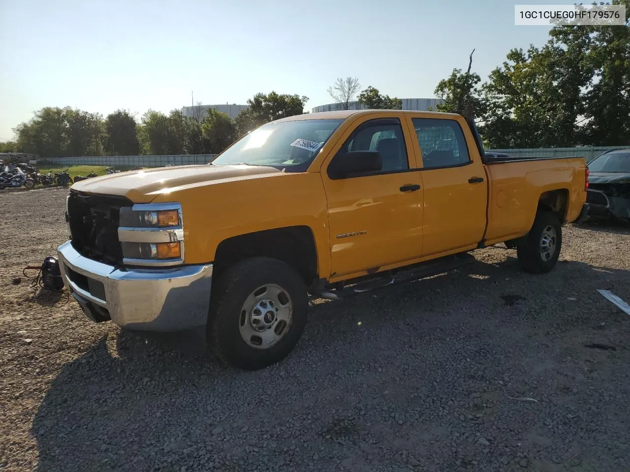 1GC1CUEG0HF179576 2017 Chevrolet Silverado C2500 Heavy Duty