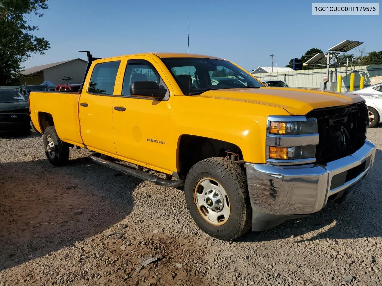 1GC1CUEG0HF179576 2017 Chevrolet Silverado C2500 Heavy Duty