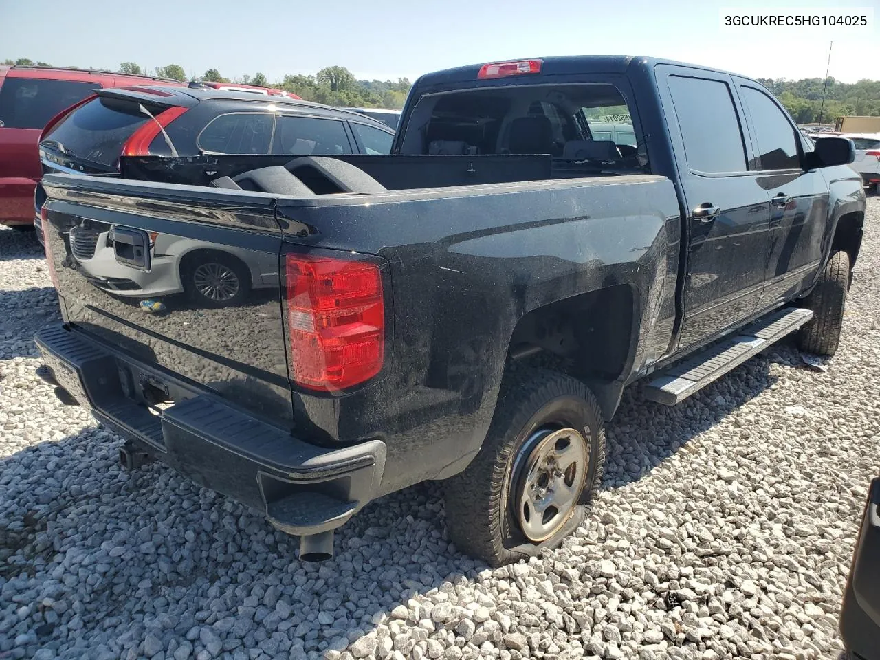 3GCUKREC5HG104025 2017 Chevrolet Silverado K1500 Lt