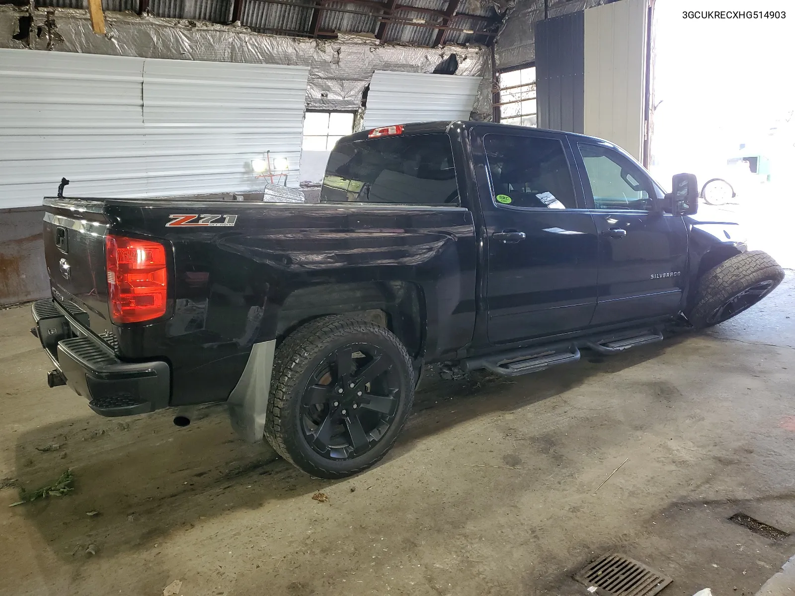 3GCUKRECXHG514903 2017 Chevrolet Silverado K1500 Lt