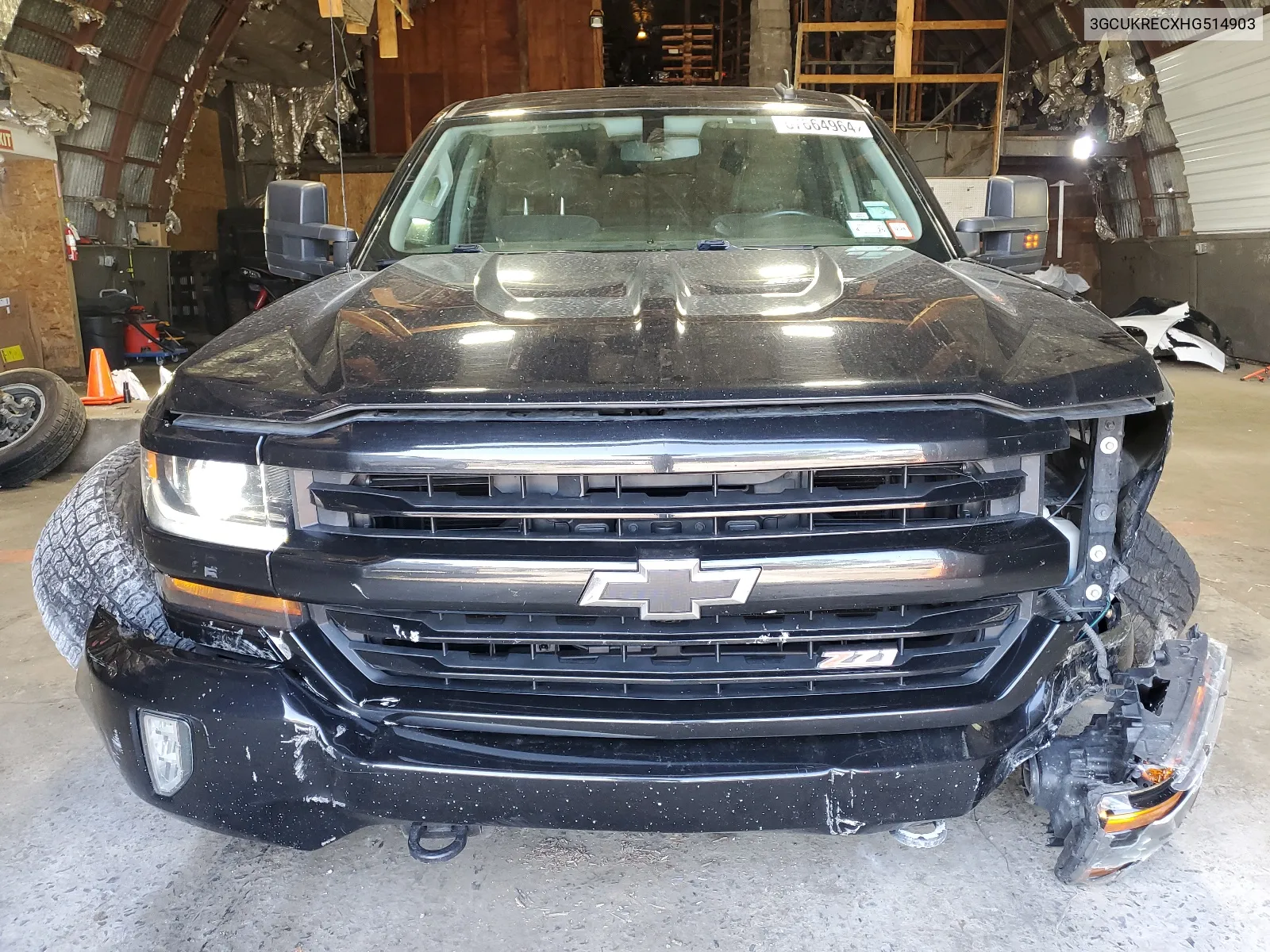 3GCUKRECXHG514903 2017 Chevrolet Silverado K1500 Lt