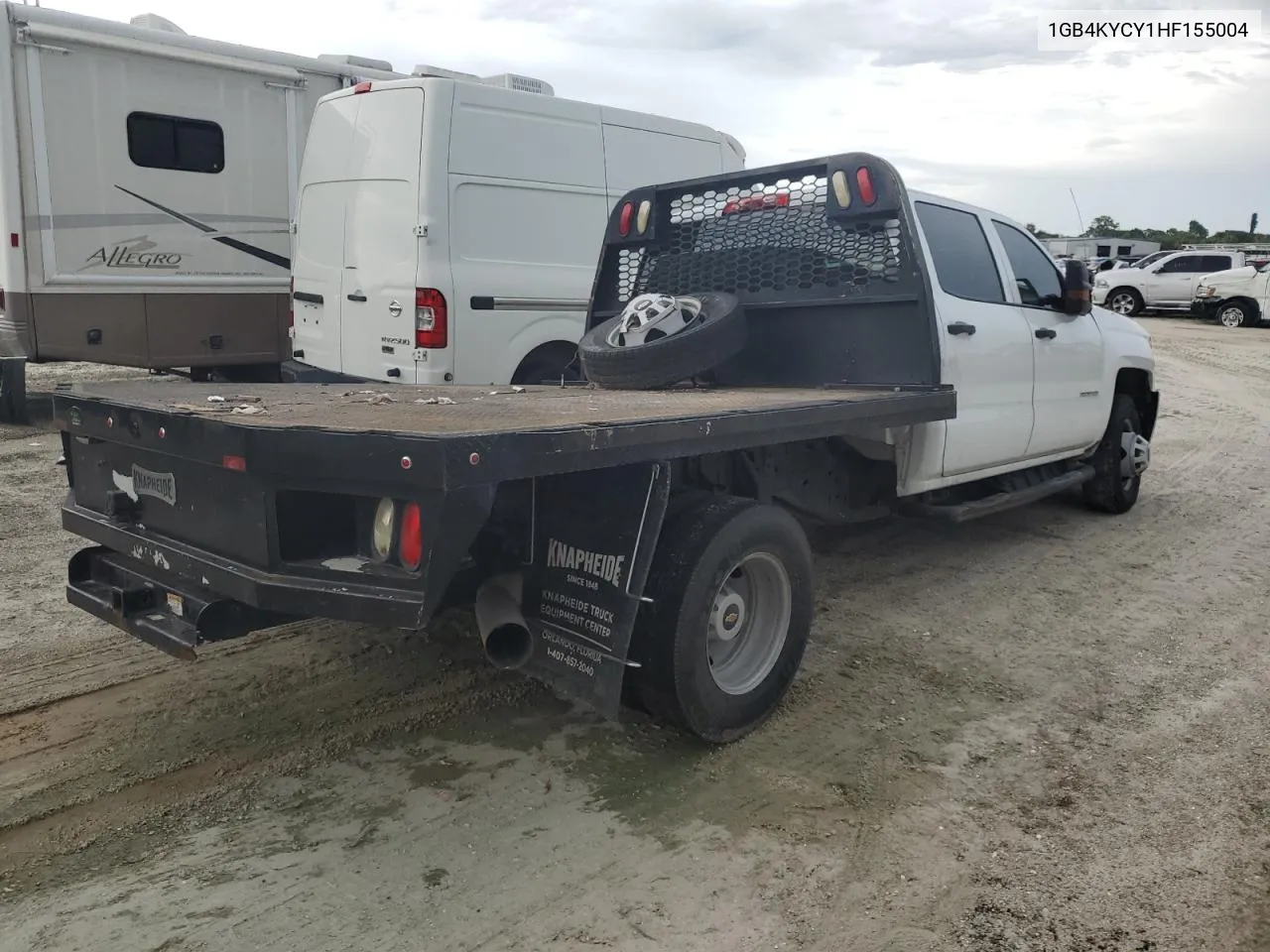 2017 Chevrolet Silverado K3500 VIN: 1GB4KYCY1HF155004 Lot: 67711604