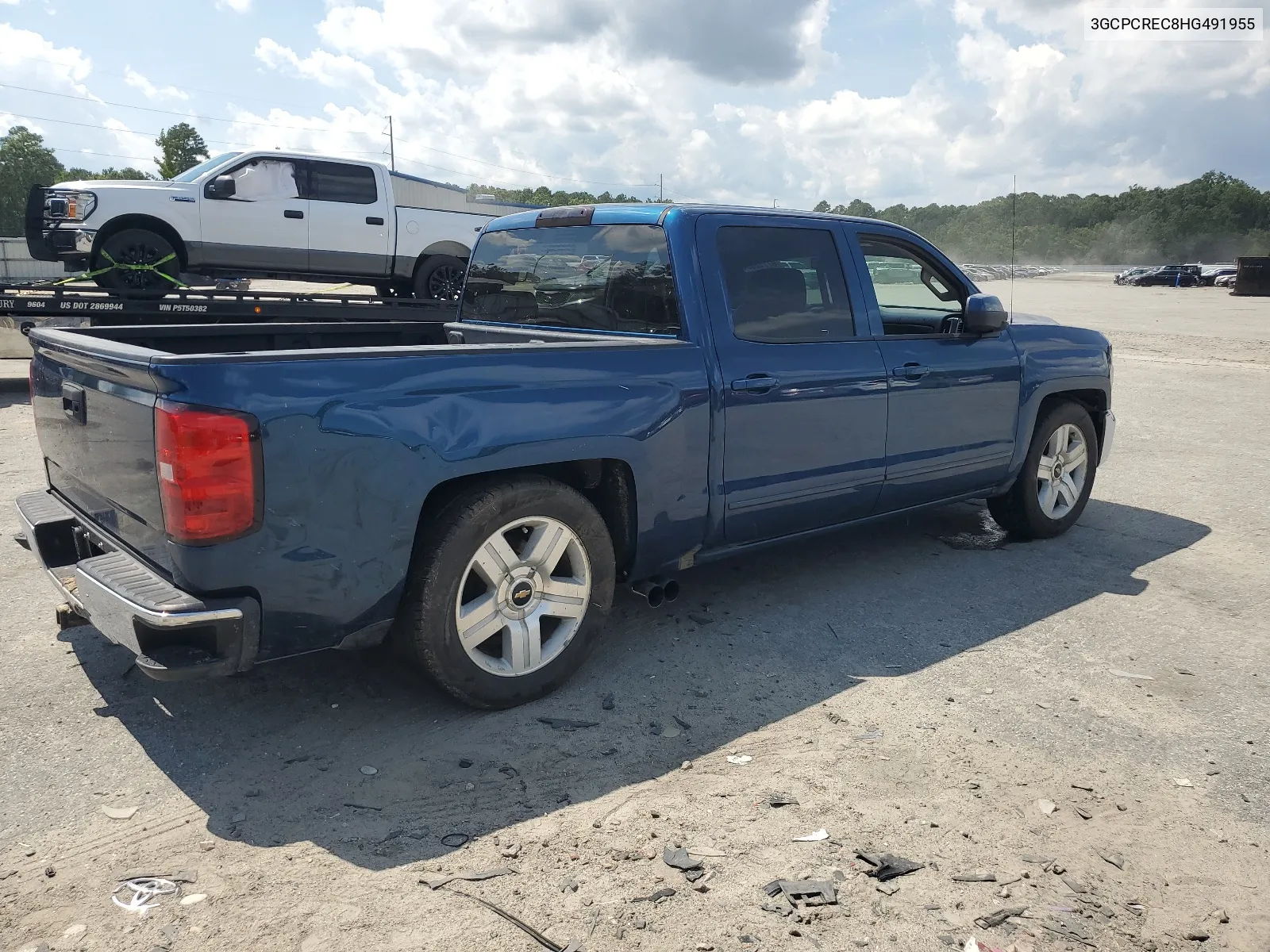 2017 Chevrolet Silverado C1500 Lt VIN: 3GCPCREC8HG491955 Lot: 67712084