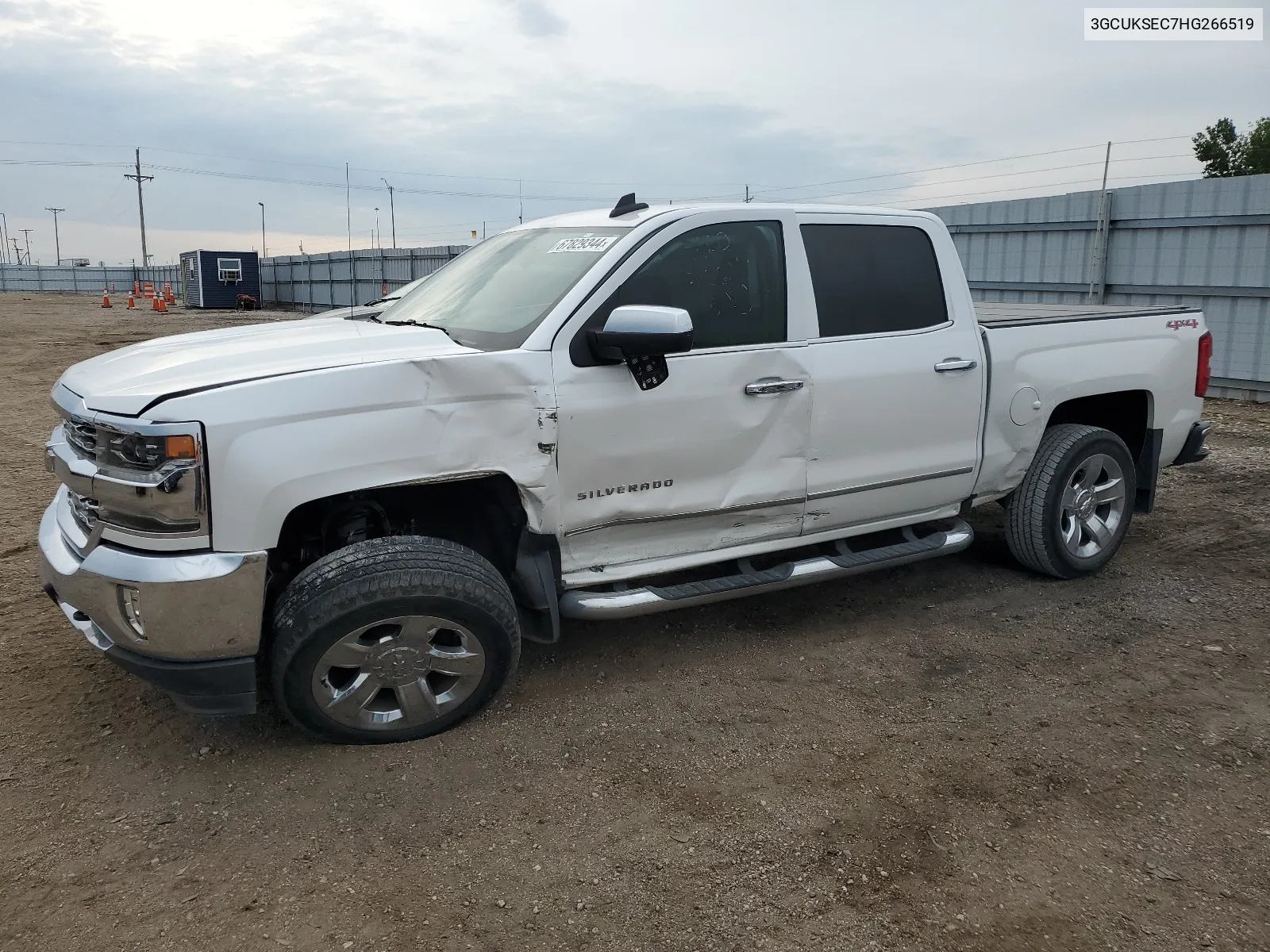 2017 Chevrolet Silverado K1500 Ltz VIN: 3GCUKSEC7HG266519 Lot: 67829344