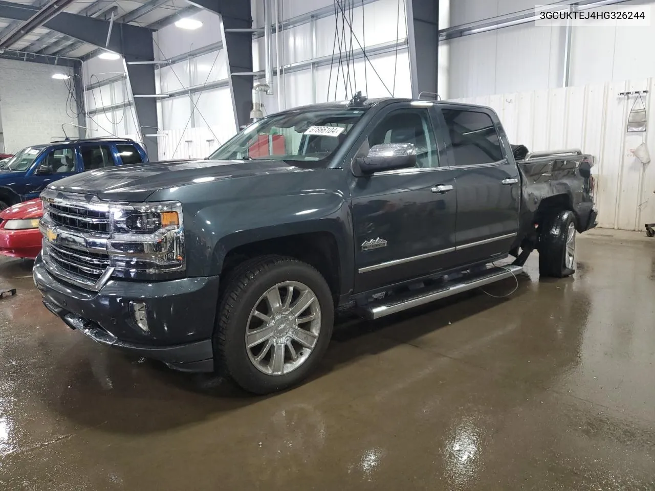 2017 Chevrolet Silverado K1500 High Country VIN: 3GCUKTEJ4HG326244 Lot: 67866104