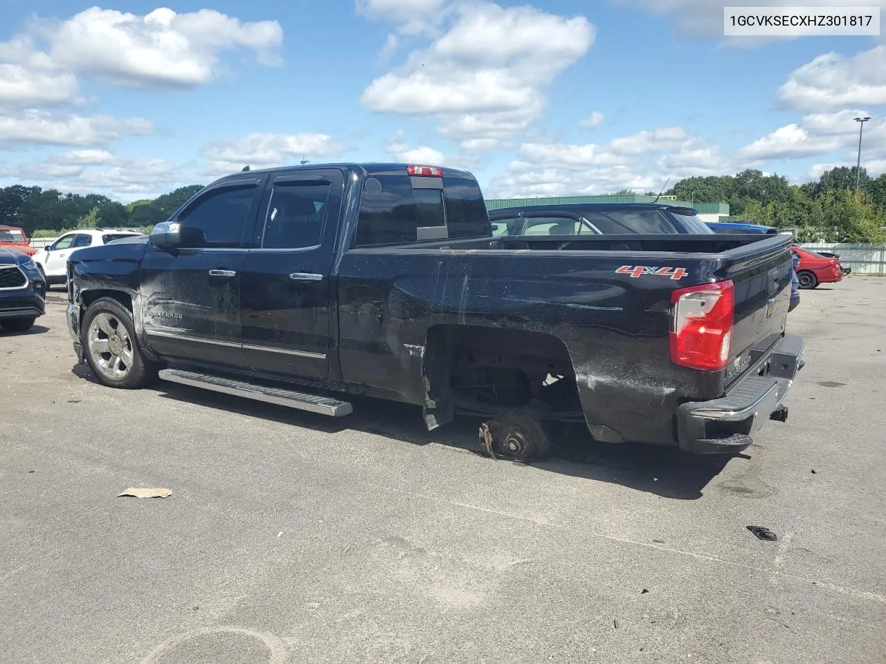 2017 Chevrolet Silverado K1500 Ltz VIN: 1GCVKSECXHZ301817 Lot: 67872874