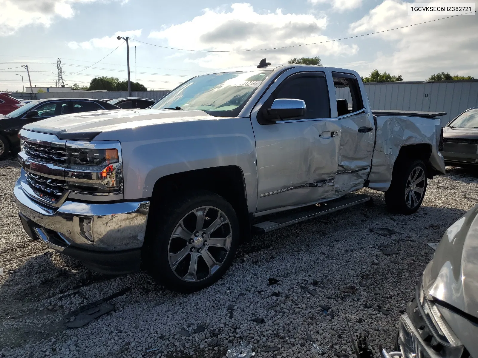 2017 Chevrolet Silverado K1500 Ltz VIN: 1GCVKSEC6HZ382721 Lot: 67907714