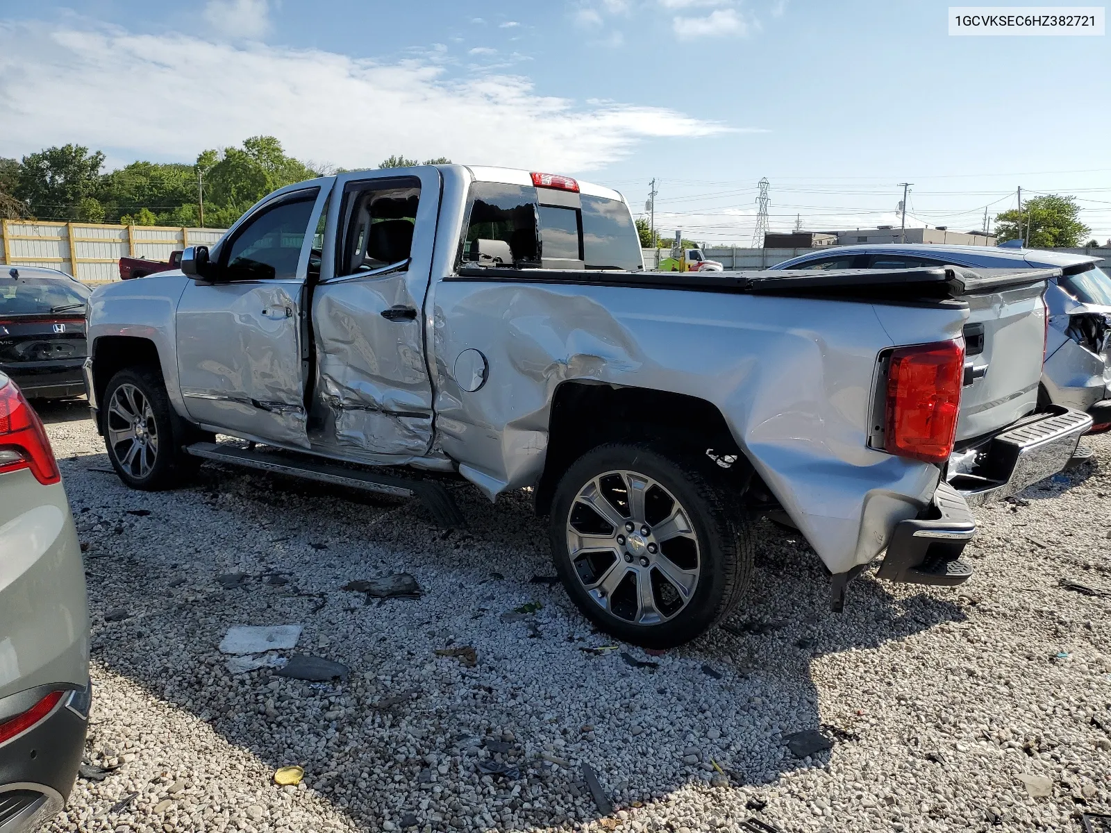 2017 Chevrolet Silverado K1500 Ltz VIN: 1GCVKSEC6HZ382721 Lot: 67907714