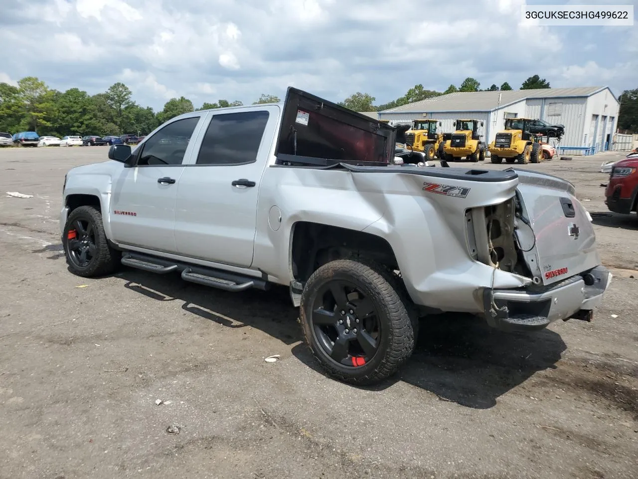 2017 Chevrolet Silverado K1500 Ltz VIN: 3GCUKSEC3HG499622 Lot: 67967664