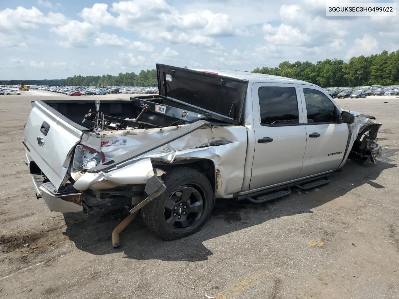 2017 Chevrolet Silverado K1500 Ltz VIN: 3GCUKSEC3HG499622 Lot: 67967664