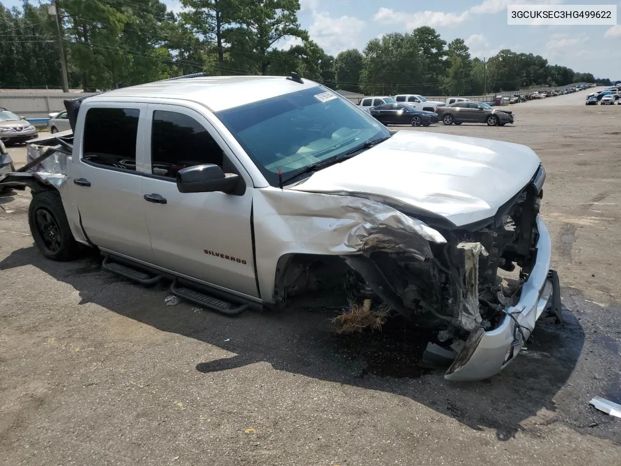 2017 Chevrolet Silverado K1500 Ltz VIN: 3GCUKSEC3HG499622 Lot: 67967664