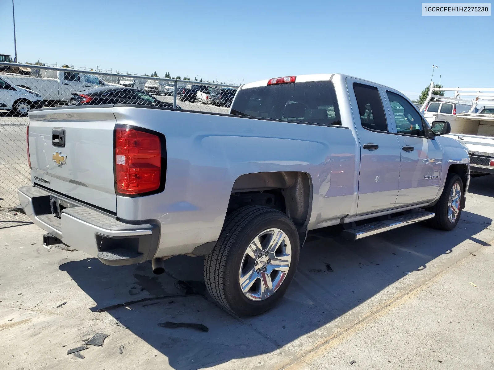 2017 Chevrolet Silverado C1500 Custom VIN: 1GCRCPEH1HZ275230 Lot: 67968404