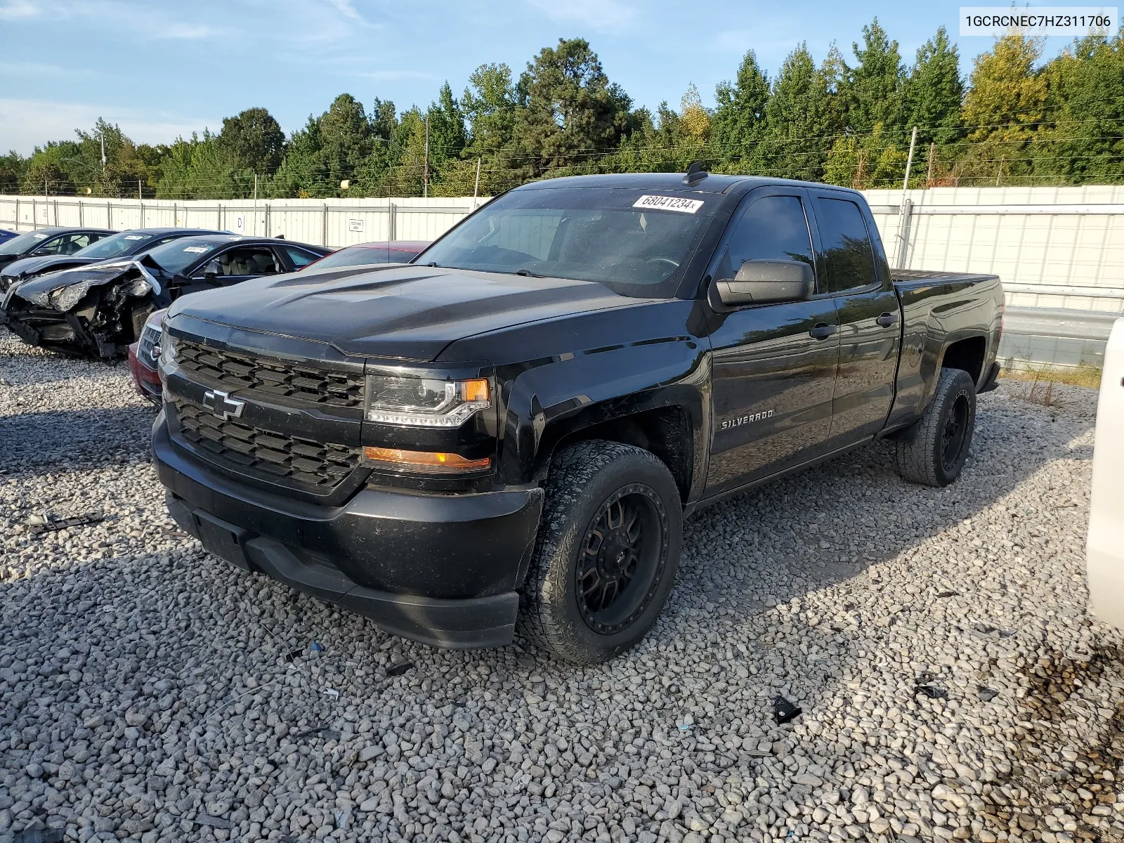 2017 Chevrolet Silverado C1500 VIN: 1GCRCNEC7HZ311706 Lot: 68041234