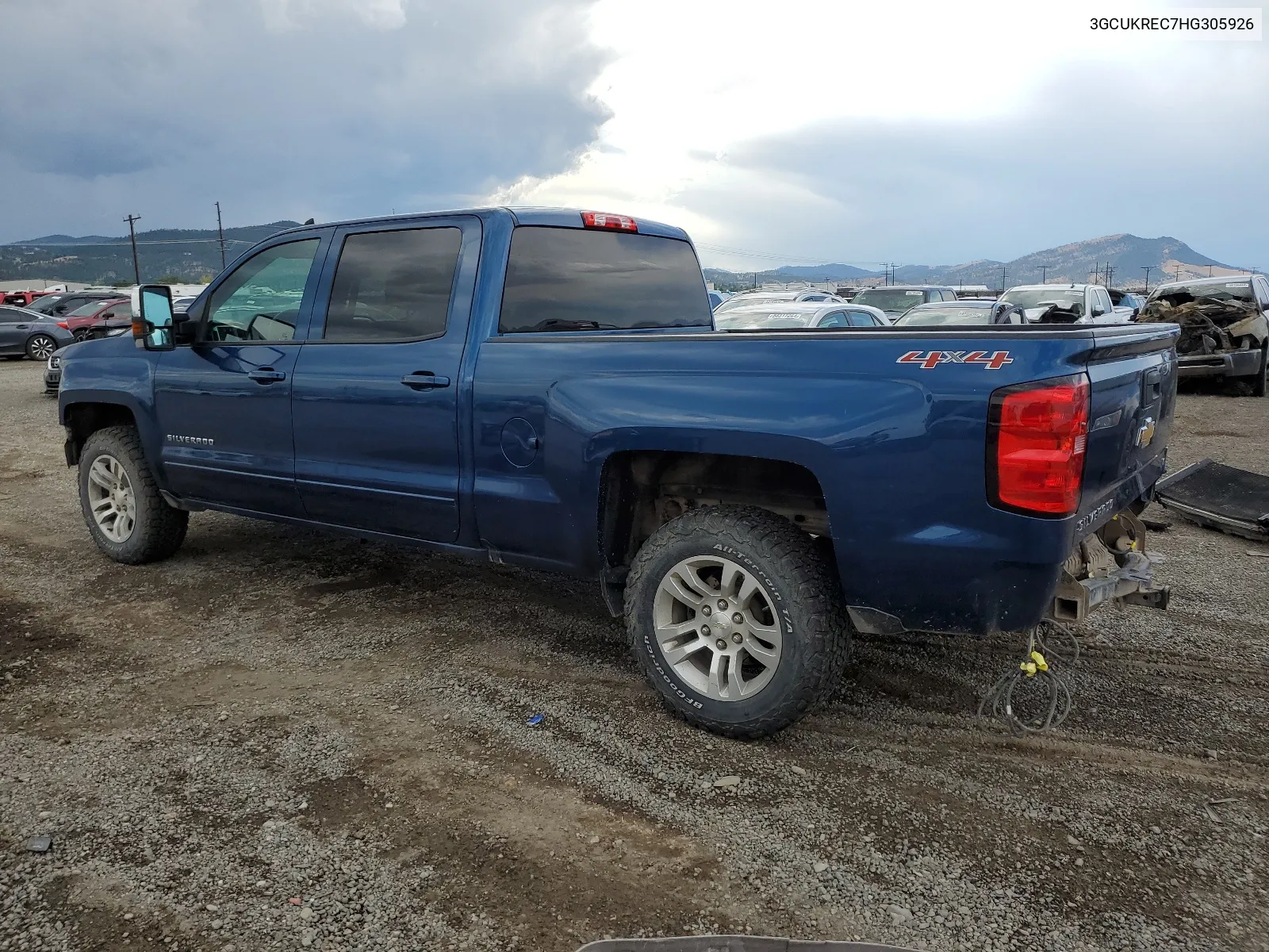 3GCUKREC7HG305926 2017 Chevrolet Silverado K1500 Lt