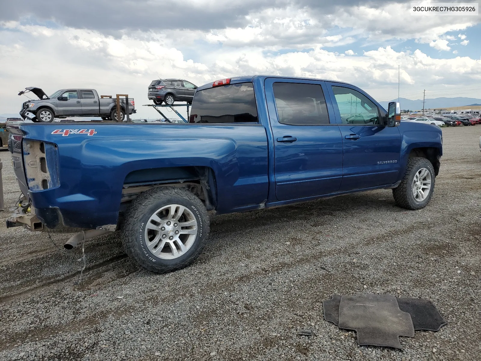 2017 Chevrolet Silverado K1500 Lt VIN: 3GCUKREC7HG305926 Lot: 68119144