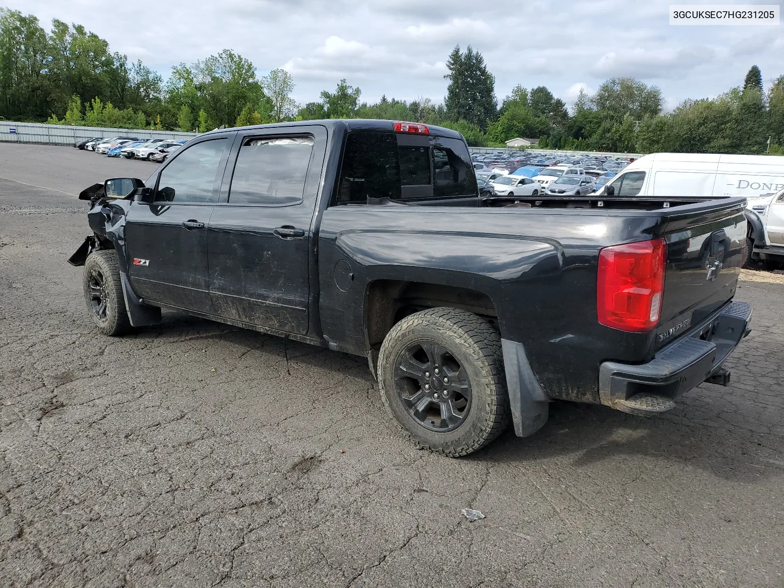 2017 Chevrolet Silverado K1500 Ltz VIN: 3GCUKSEC7HG231205 Lot: 68182954