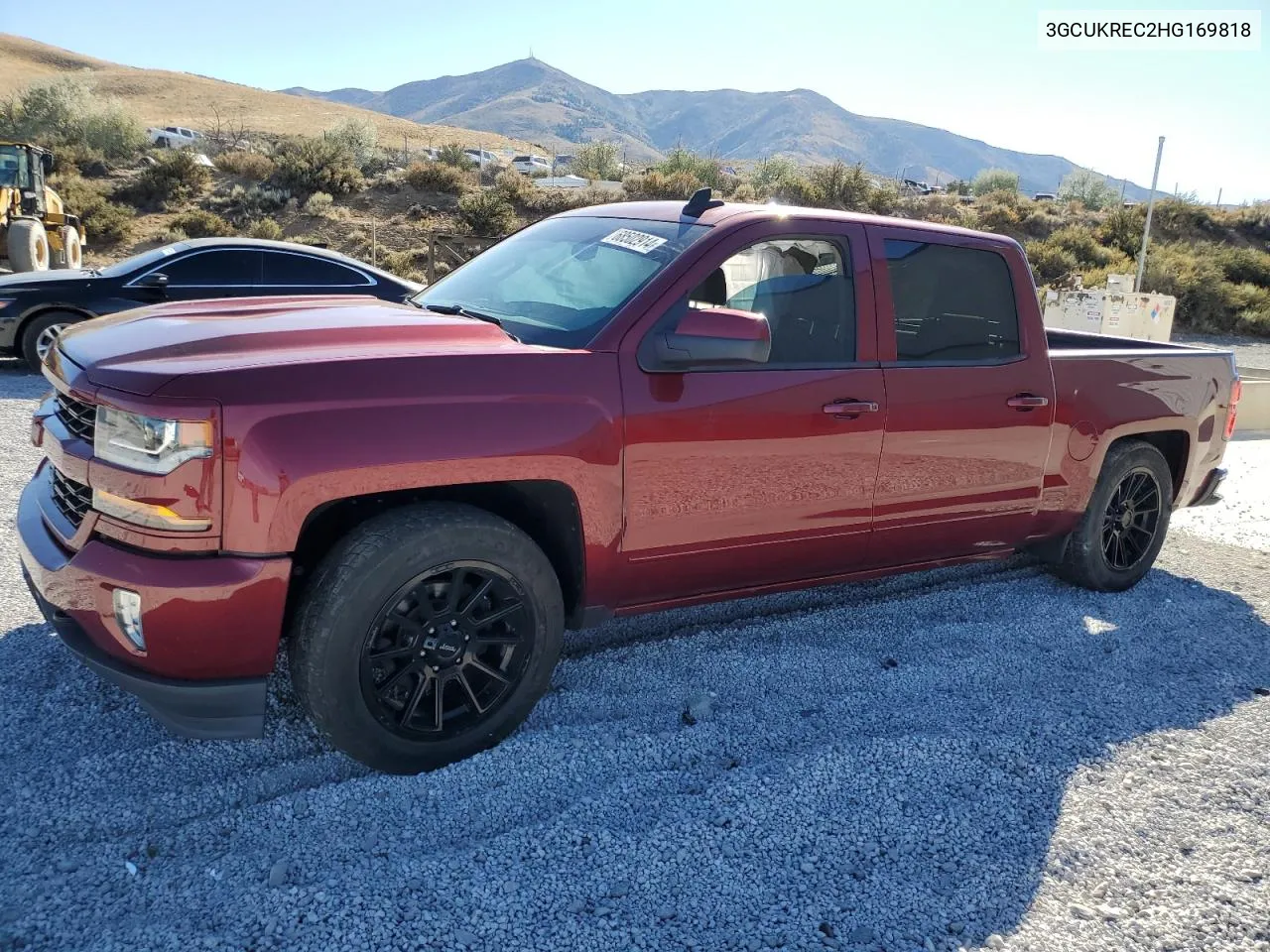 3GCUKREC2HG169818 2017 Chevrolet Silverado K1500 Lt