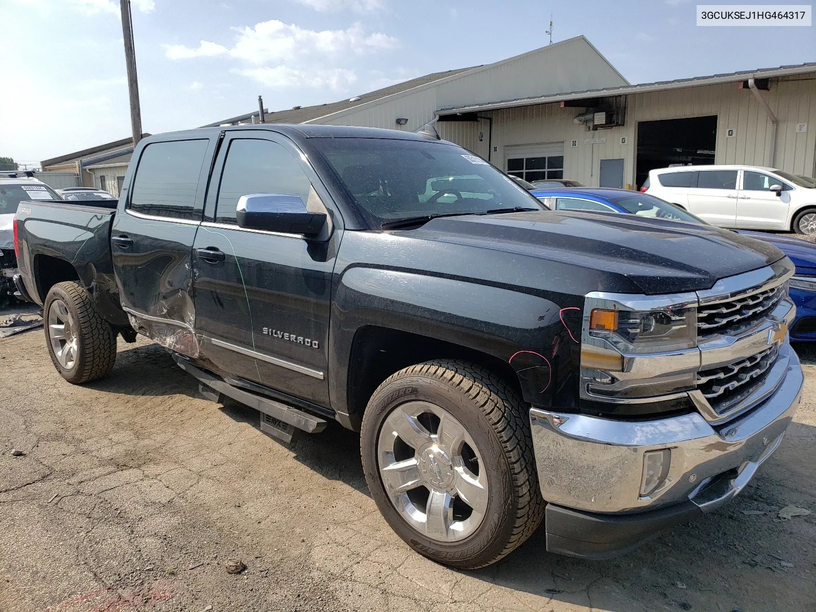 2017 Chevrolet Silverado K1500 Ltz VIN: 3GCUKSEJ1HG464317 Lot: 68515114