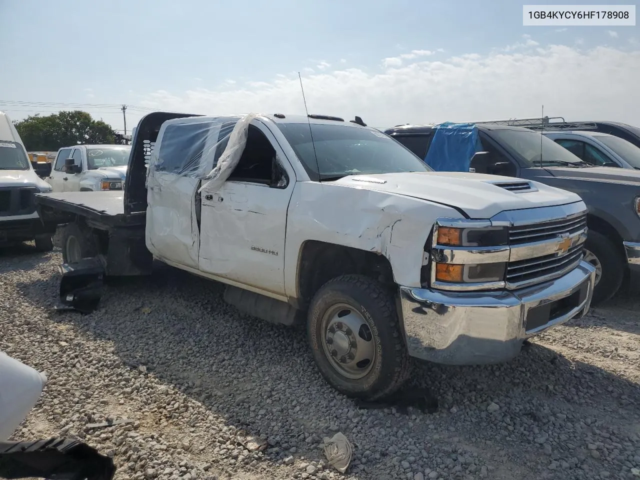 1GB4KYCY6HF178908 2017 Chevrolet Silverado K3500