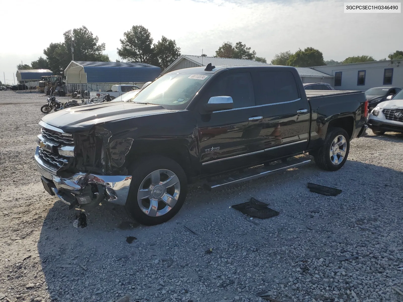 3GCPCSEC1HG346490 2017 Chevrolet Silverado C1500 Ltz