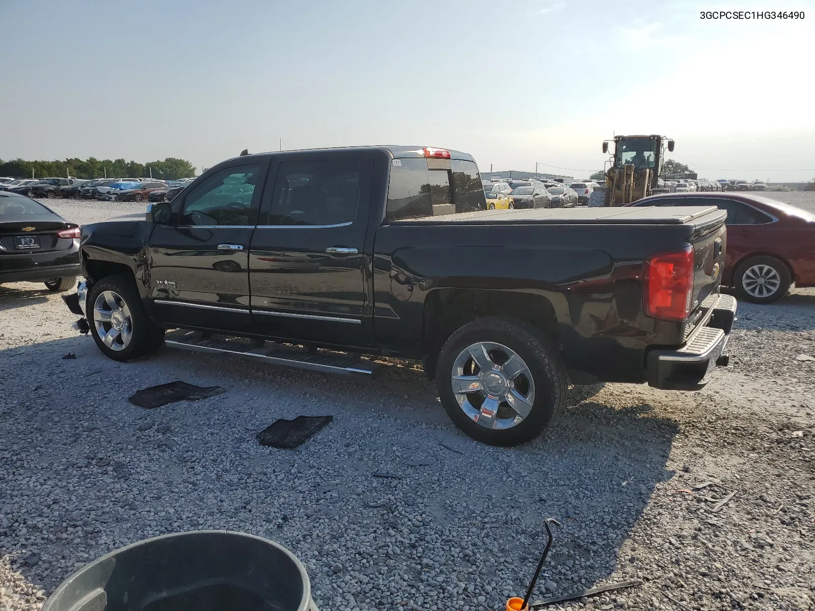 2017 Chevrolet Silverado C1500 Ltz VIN: 3GCPCSEC1HG346490 Lot: 68713374