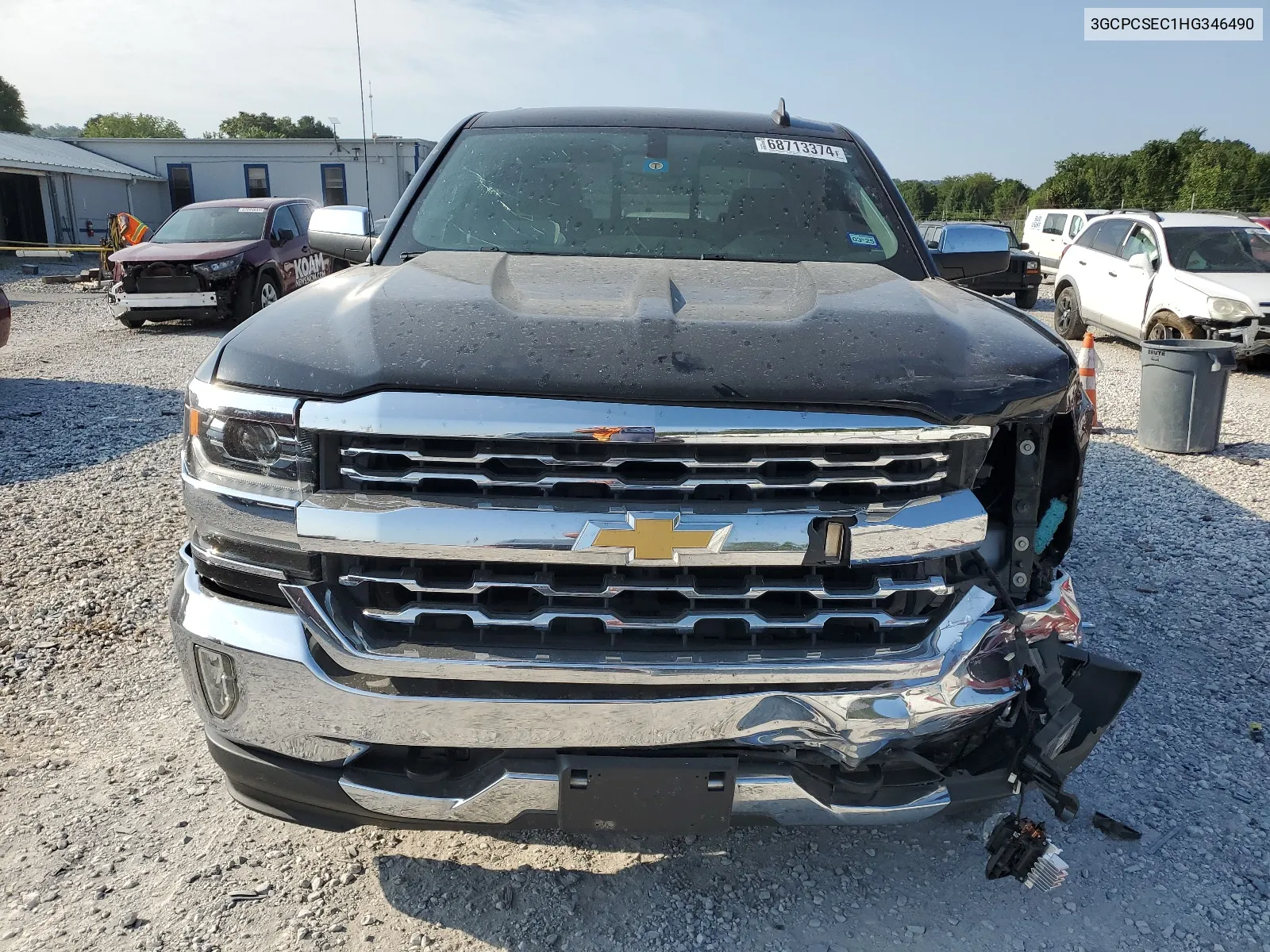 3GCPCSEC1HG346490 2017 Chevrolet Silverado C1500 Ltz