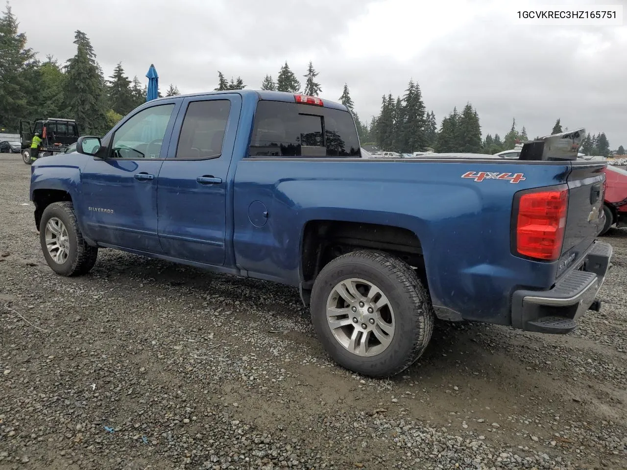 1GCVKREC3HZ165751 2017 Chevrolet Silverado K1500 Lt