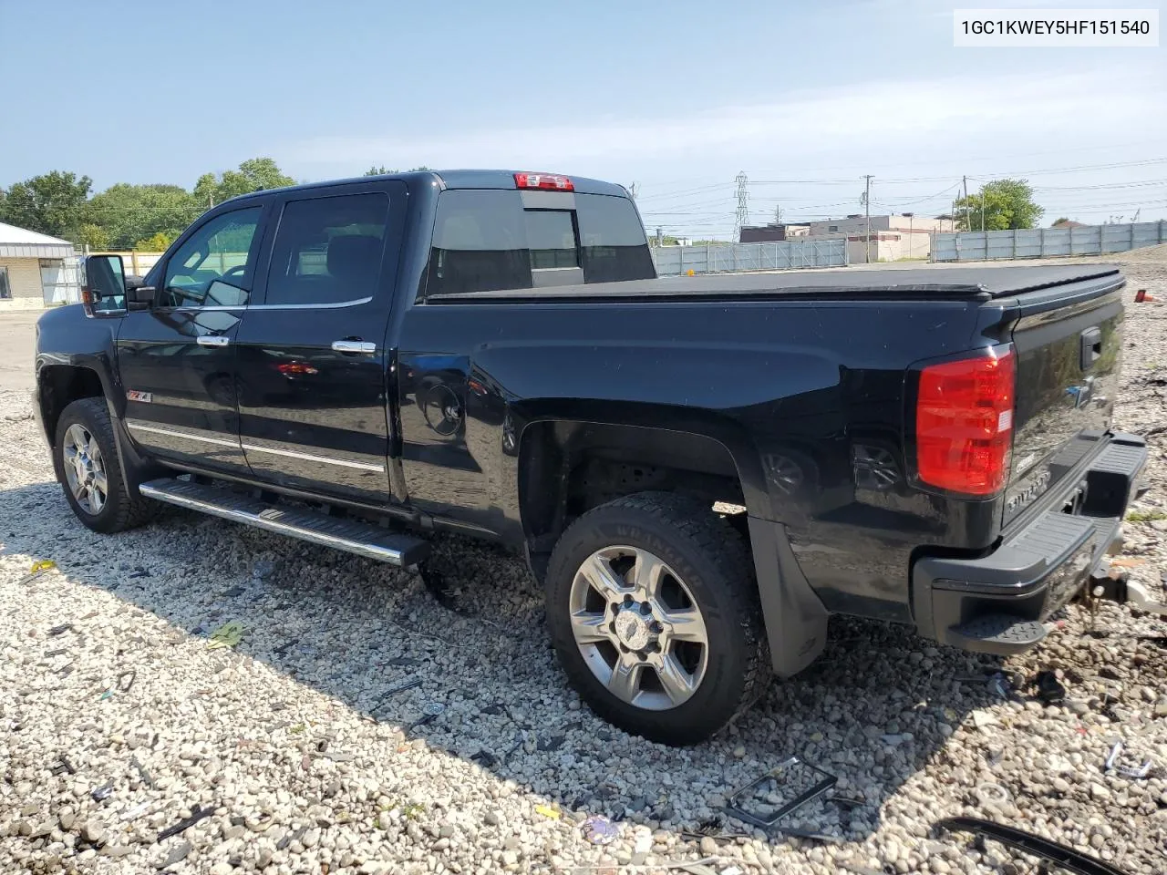 2017 Chevrolet Silverado K2500 Heavy Duty Ltz VIN: 1GC1KWEY5HF151540 Lot: 68839314