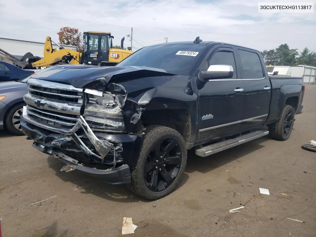 2017 Chevrolet Silverado K1500 High Country VIN: 3GCUKTECXHG113817 Lot: 68879324