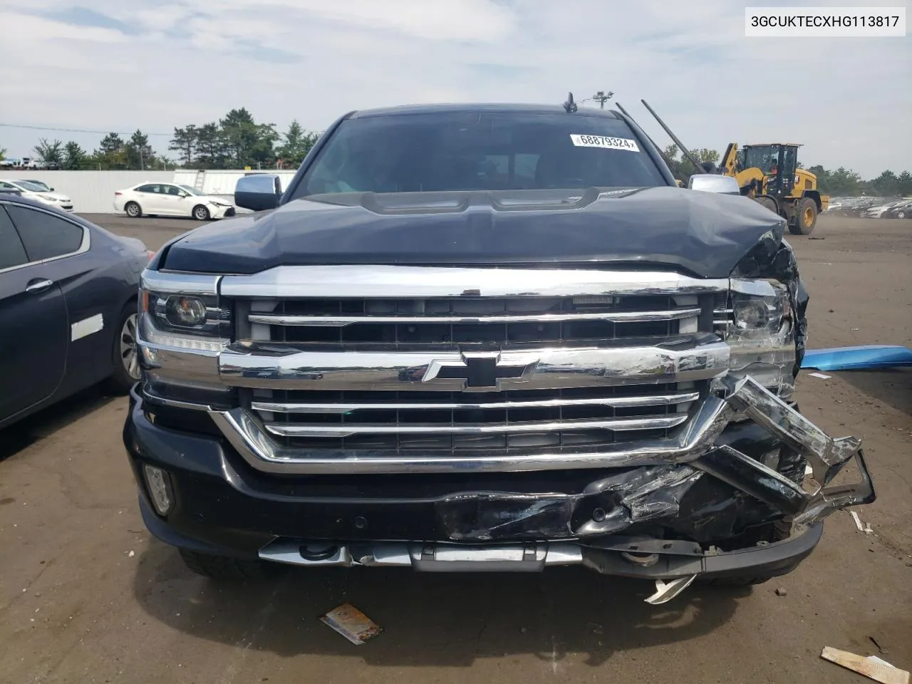 2017 Chevrolet Silverado K1500 High Country VIN: 3GCUKTECXHG113817 Lot: 68879324