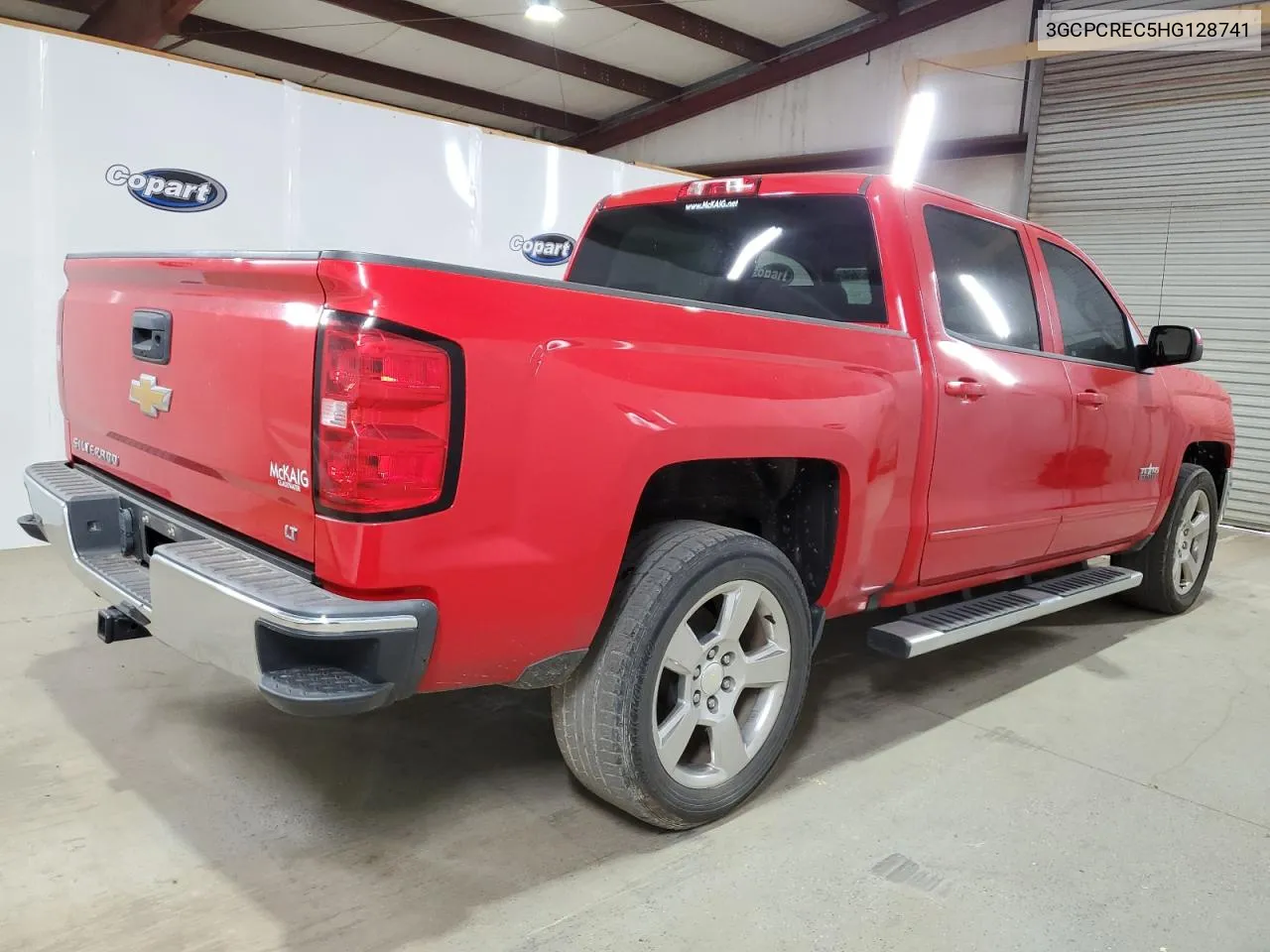 2017 Chevrolet Silverado C1500 Lt VIN: 3GCPCREC5HG128741 Lot: 68899254